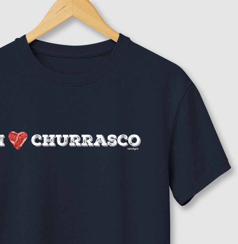 Camiseta I love Churrasco