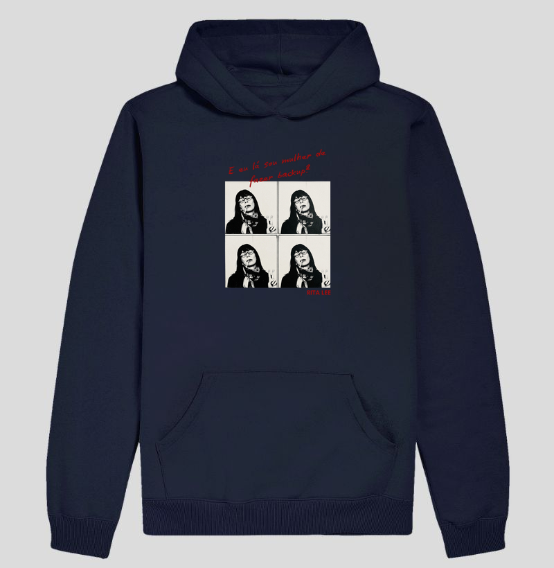 Camiseta Feminina Eu Lá Sou Mulher de Fazer Backup Frase Engraçada Pop Art Estampa Unissex