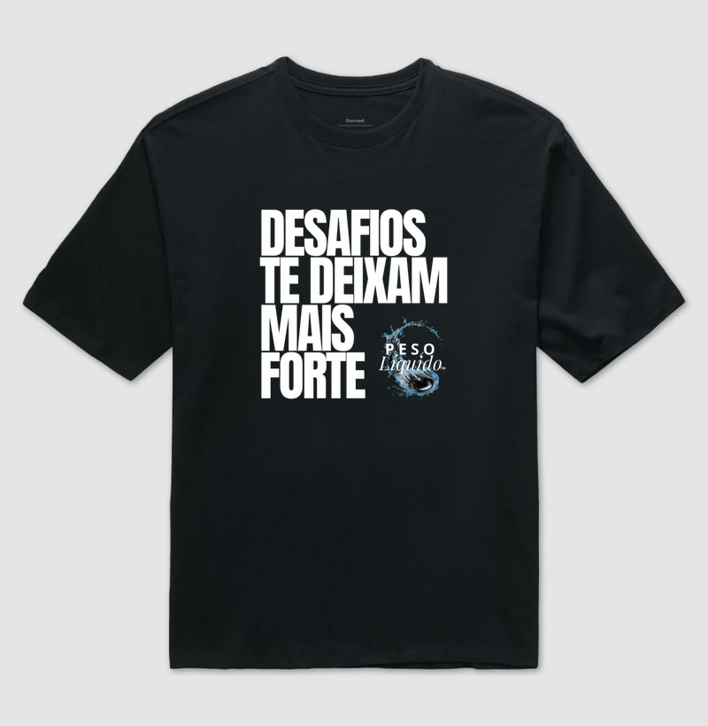 CAMISETA DESAFIOS ... PRETA
