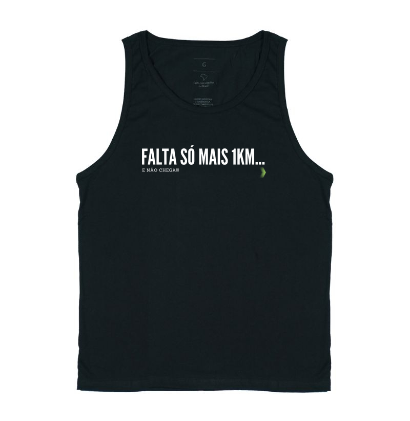 Falta só mais 1 km de corrida