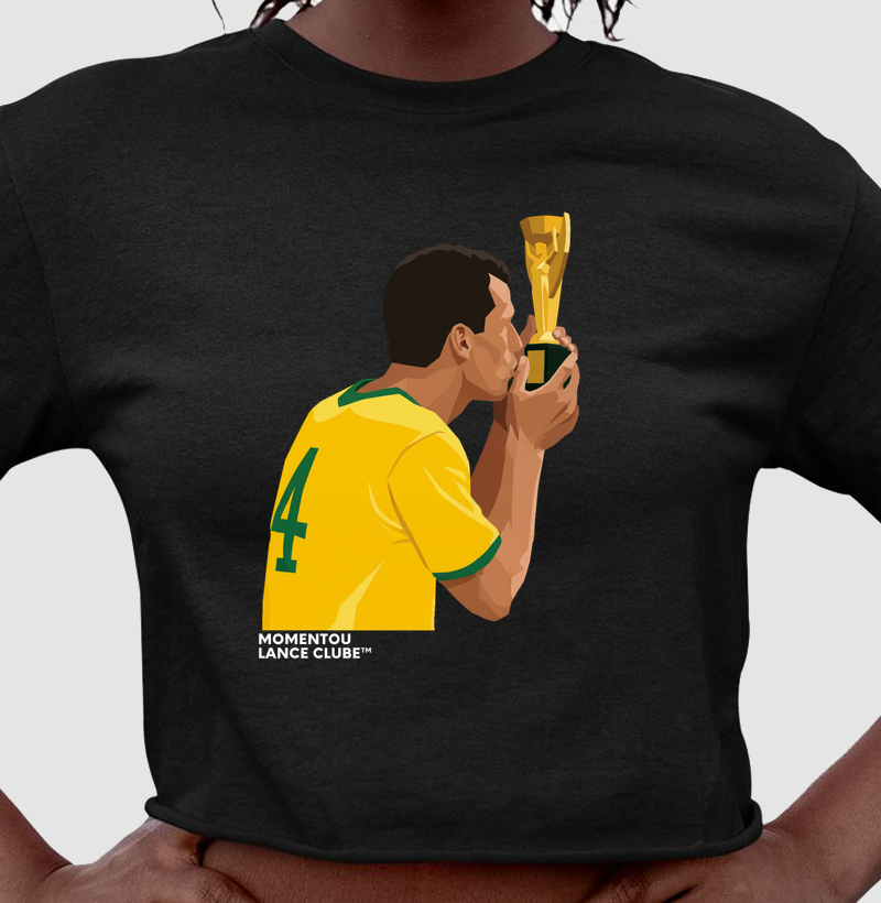 (Copa) Cropped O Beijo na taça 