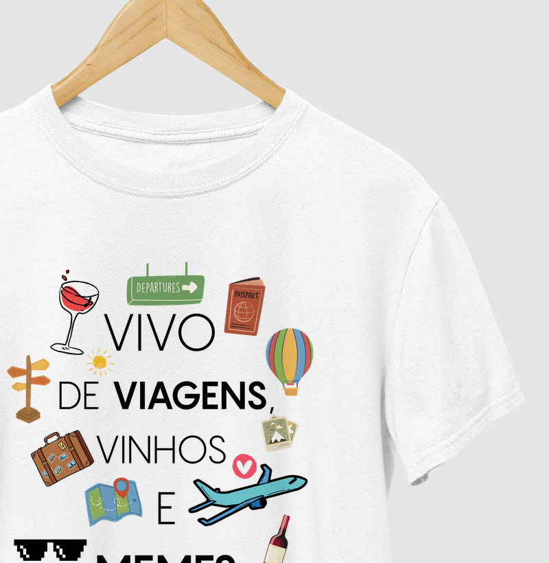 Vivo de Viagens, Vinhos e Memes