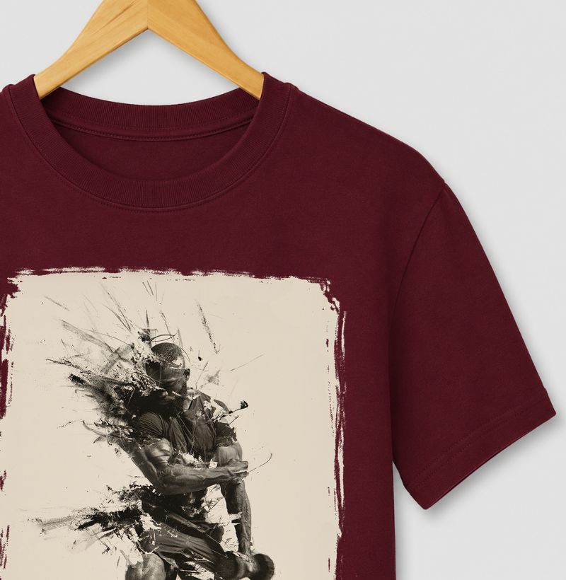 1% melhor que ontem. - Camiseta