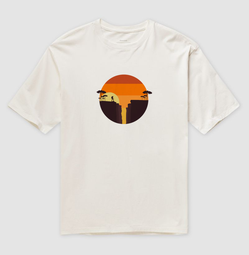 Camiseta Canion Trilheira - Oversized