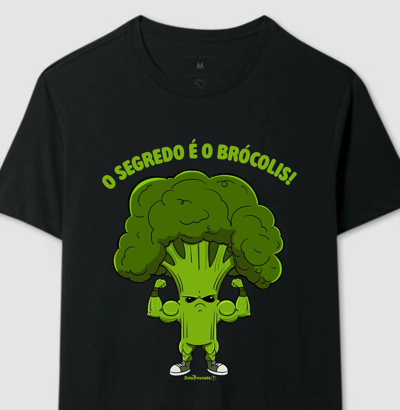 Camiseta O segredo é o Brócolis