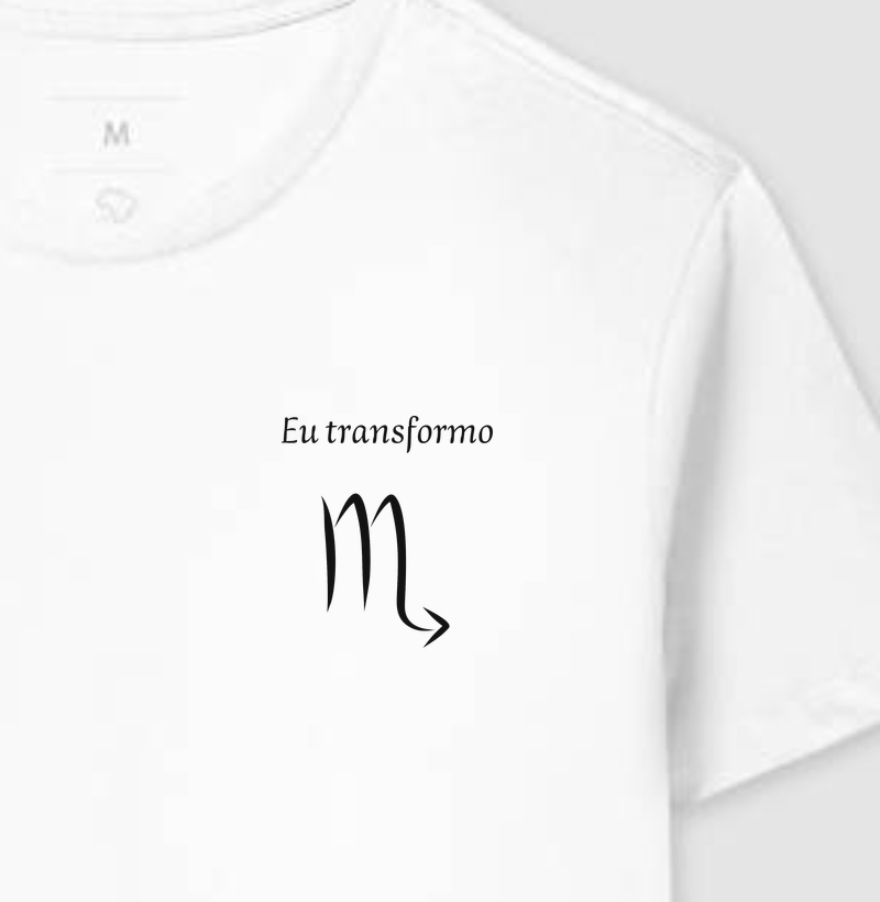 Escorpião - Eu Transformo (Minimalista)