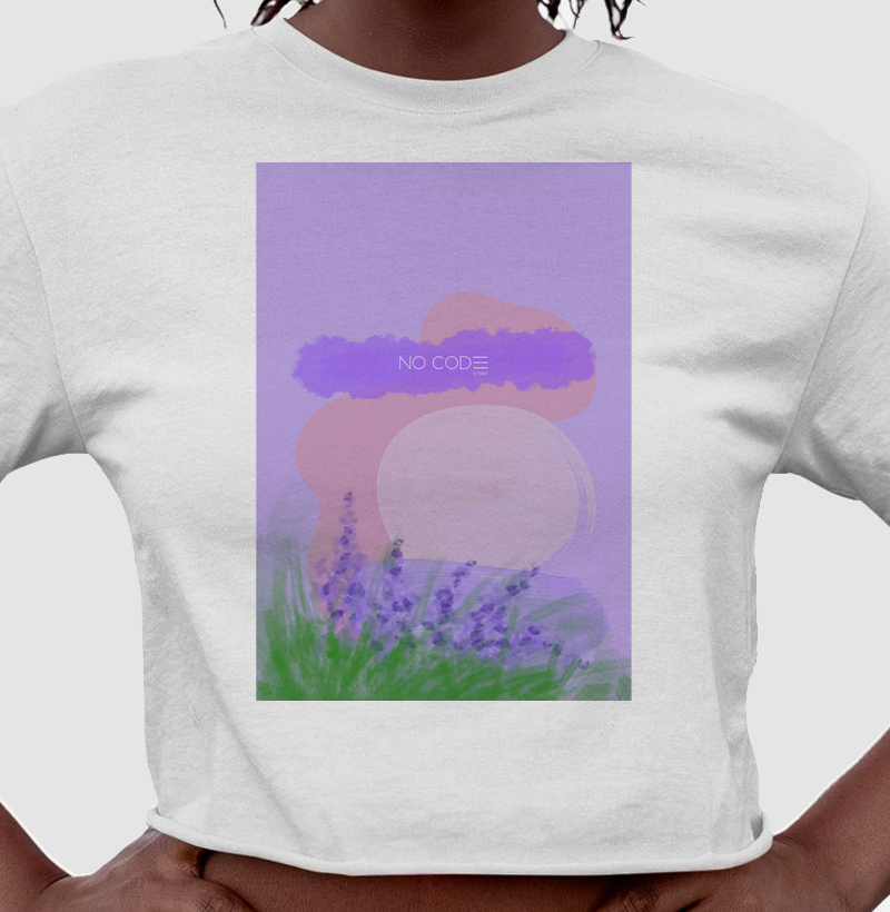 Cropped "In lavender We Trust"