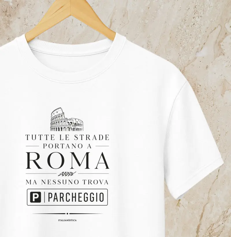 Ninguém acha estacionamento em Roma
