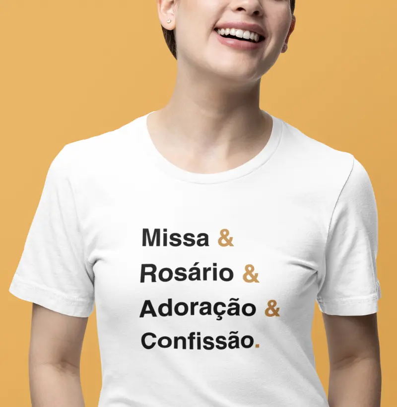 Missa & Rosário & Adoração & Confissão