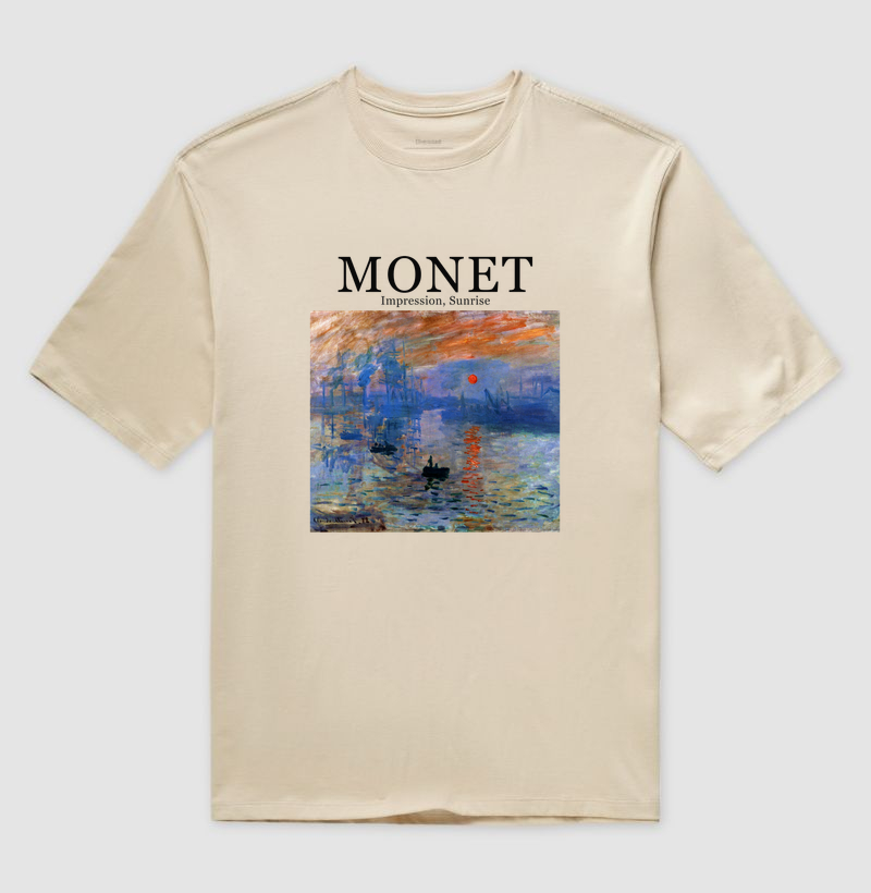 Impressão, Nascer do Sol (1872) - Claude Monet