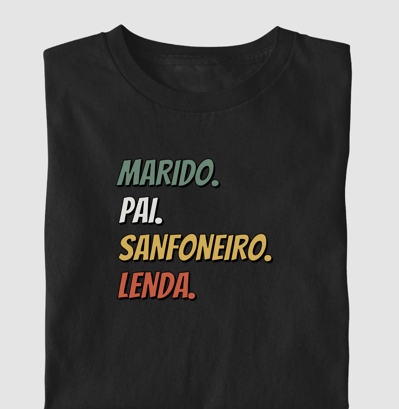 Marido, pai, sanfoneiro, lenda.