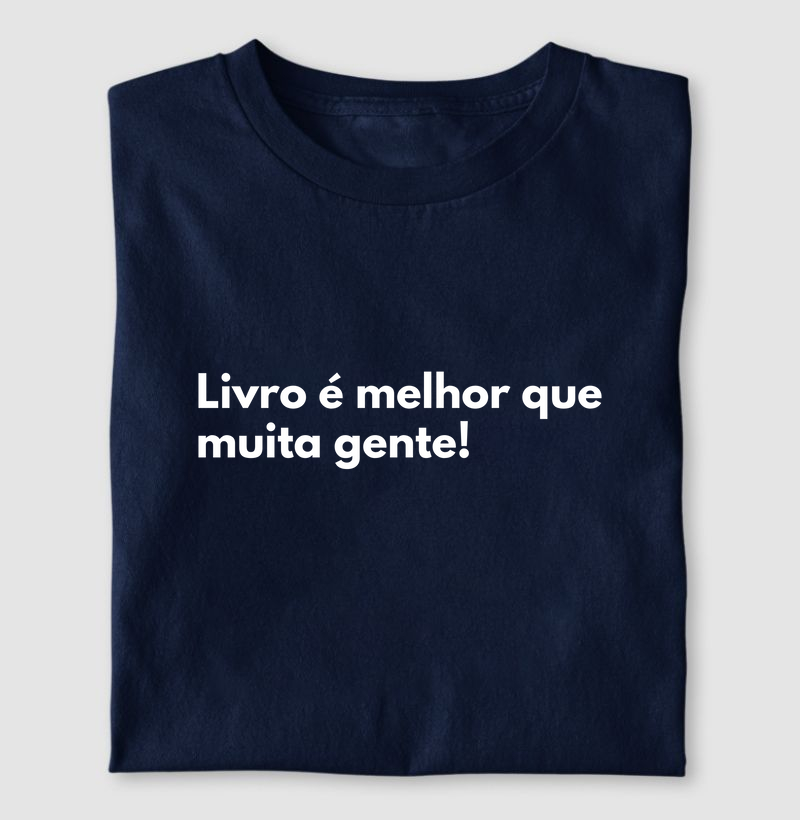 Livro é melhor que muita gente!