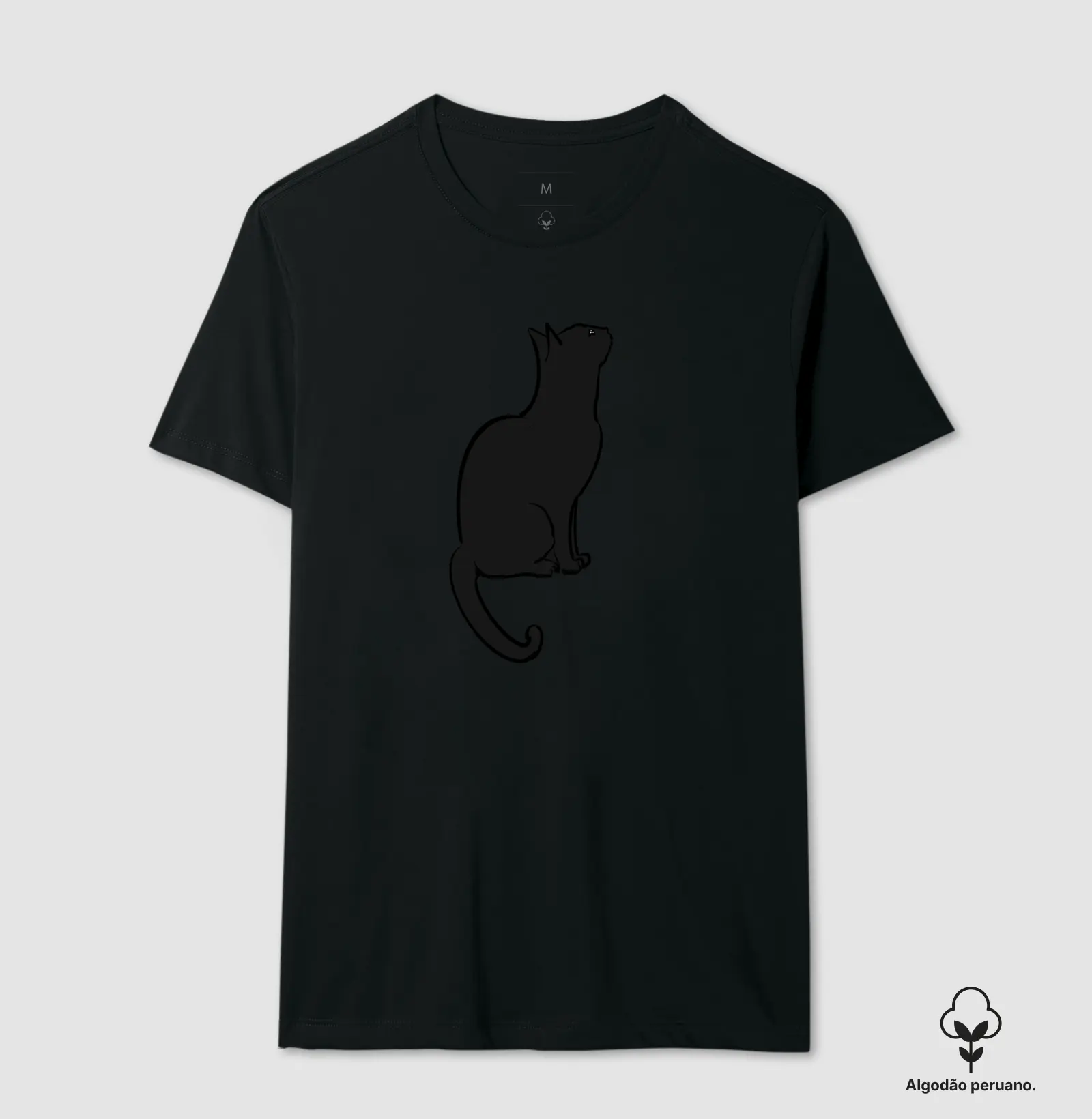 Black Cat - Produto Premium - Algodão Peruano
