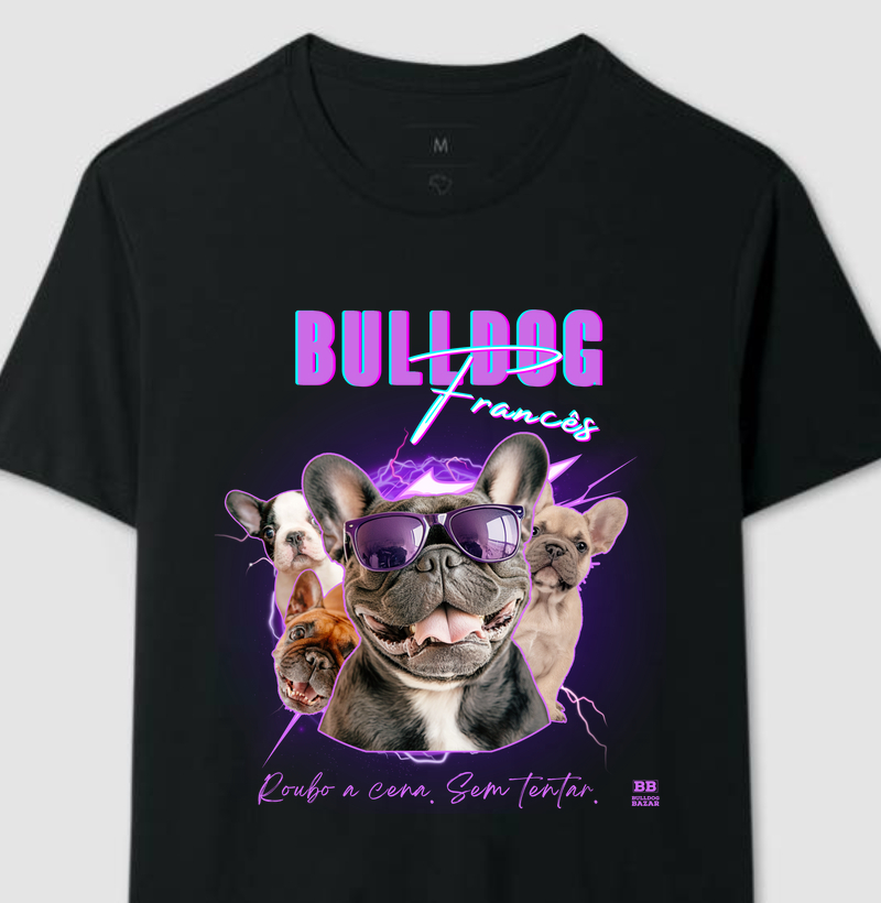 Camiseta Bulldog Frances "Bootleg II"