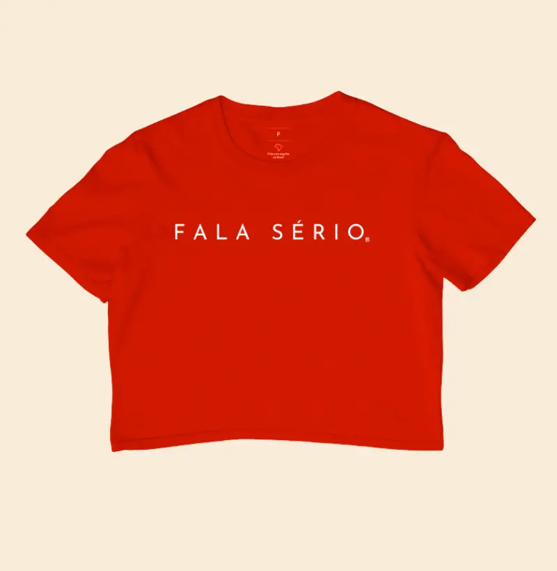 Cropped Fala Sério