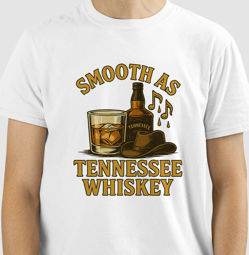 Camiseta Country Masculina – Tennessee Whiskey Vintage