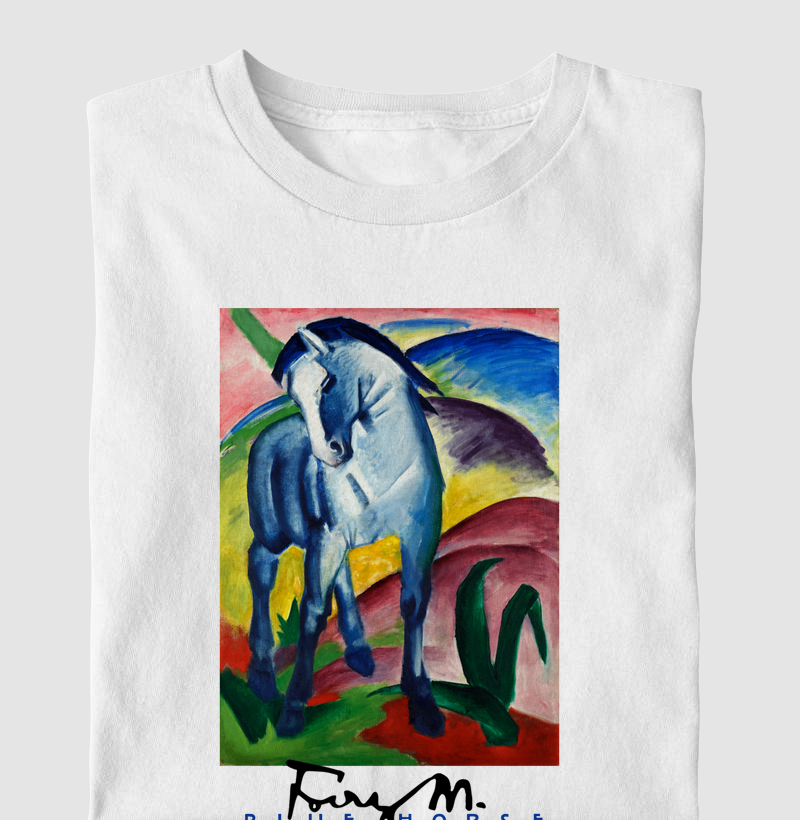 Franz Marc - Blue_Horse I (1911)