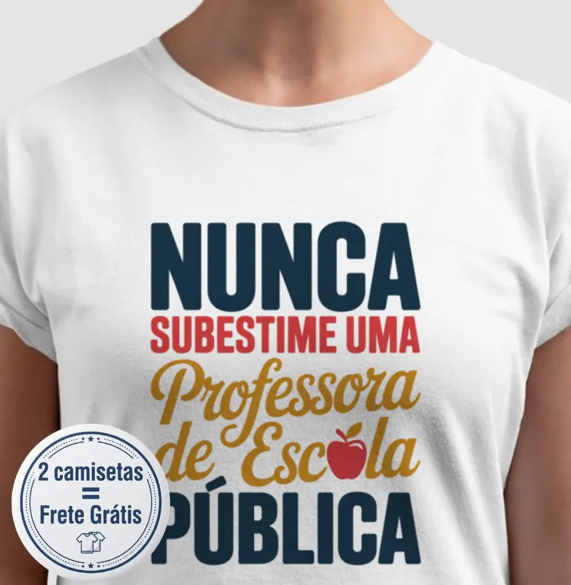 Camiseta Premium Professor/Pedagogo
