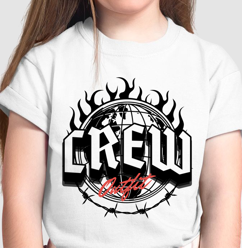 Camiseta Infantil - Big Crew