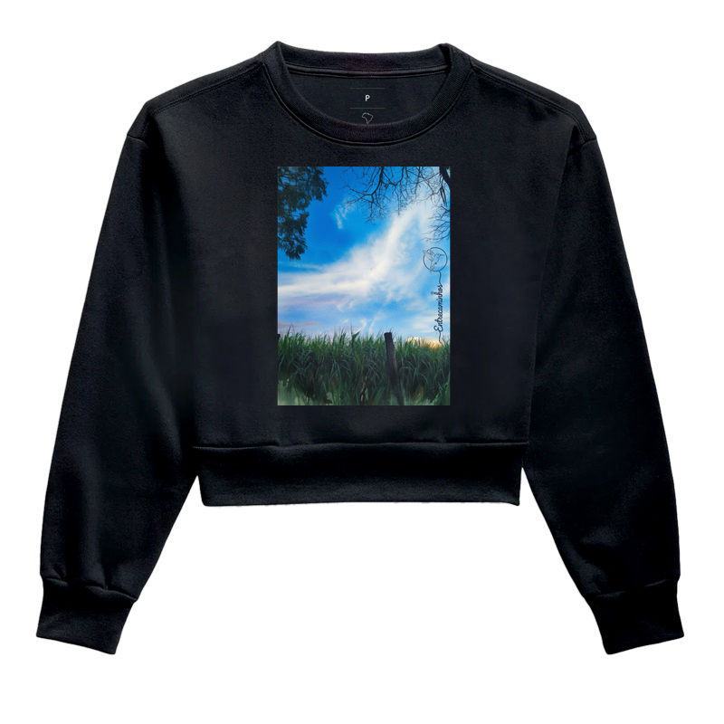 Céu Azul de Verão (aquarela)