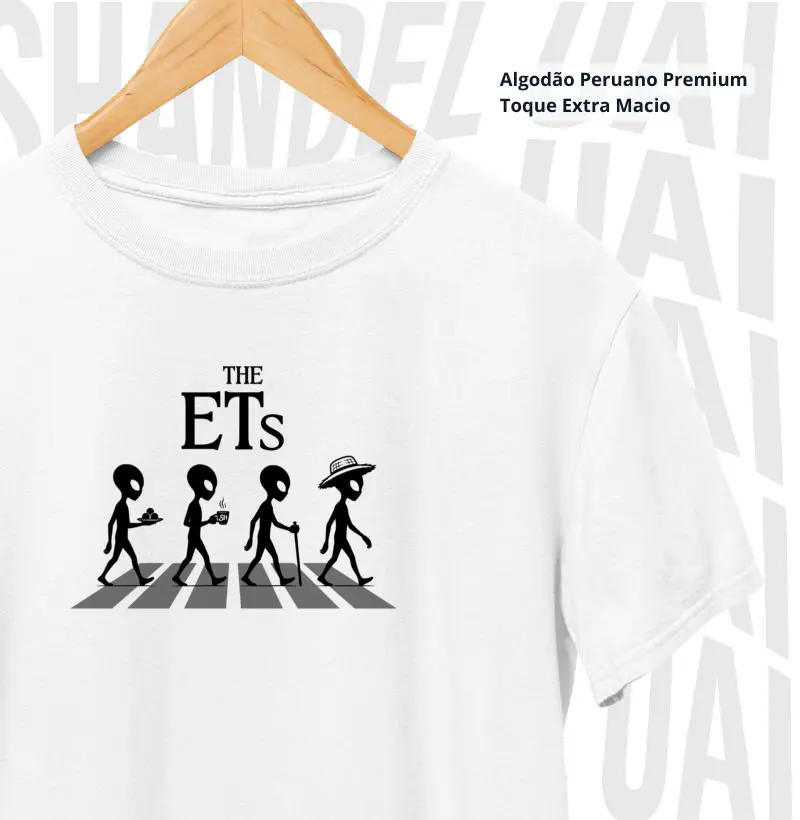 The ETs - Camiseta Algodão Peruano