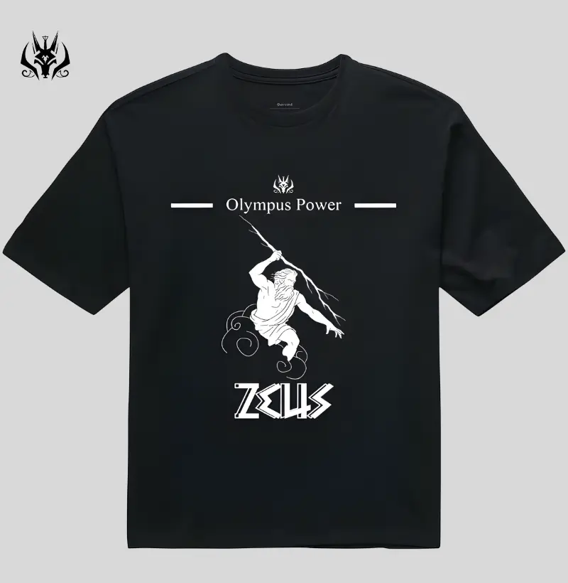 Camiseta Oversized - Zeus (Edição Olympus Power)