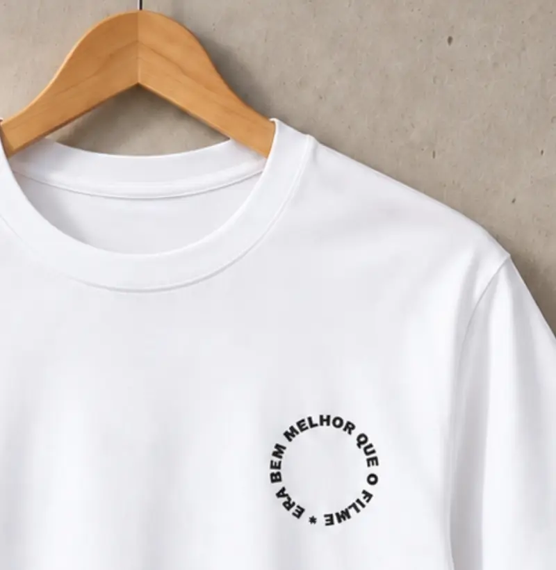 Era bem melhor que o filme - Camiseta