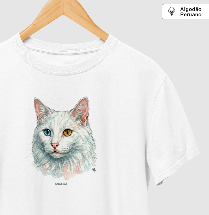 Gatos - Angorá - Algodão Peruano