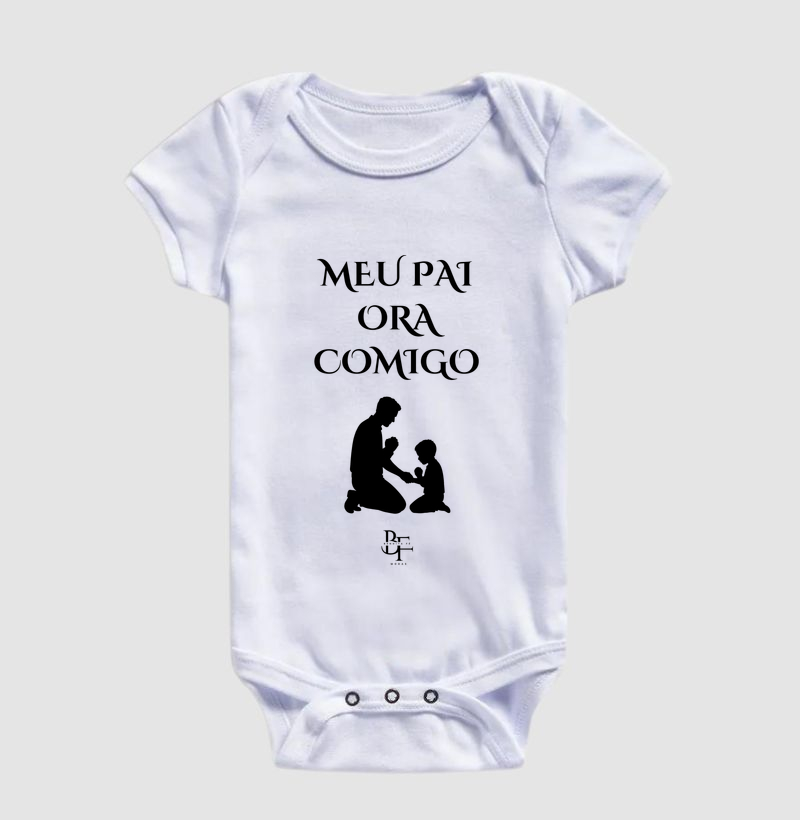 Meu pai ora comigo - Body Infantil