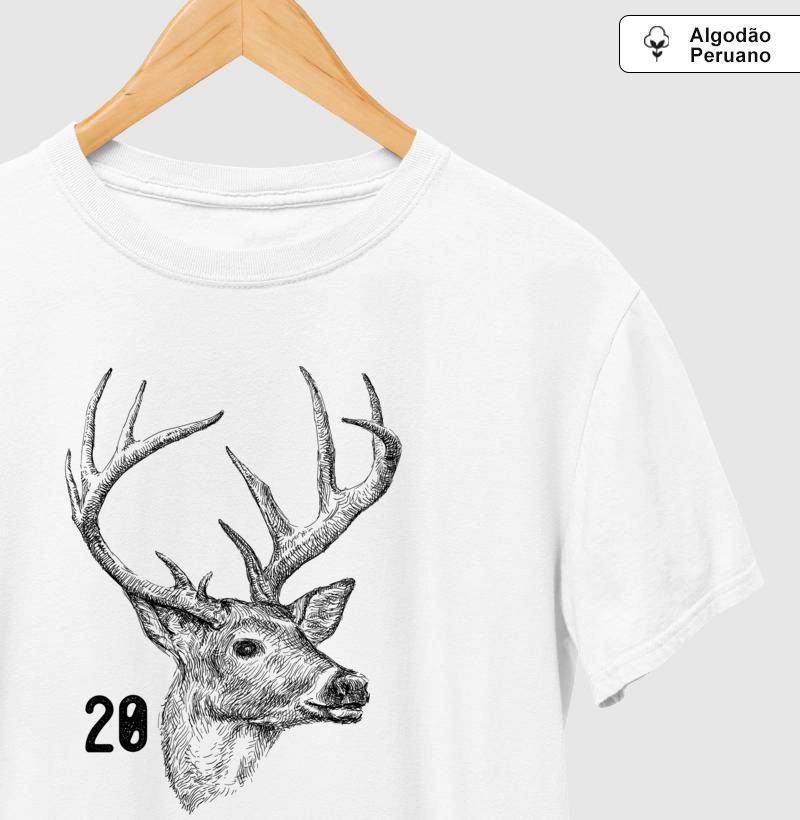 20 | 24 - Camiseta Algodão Peruano