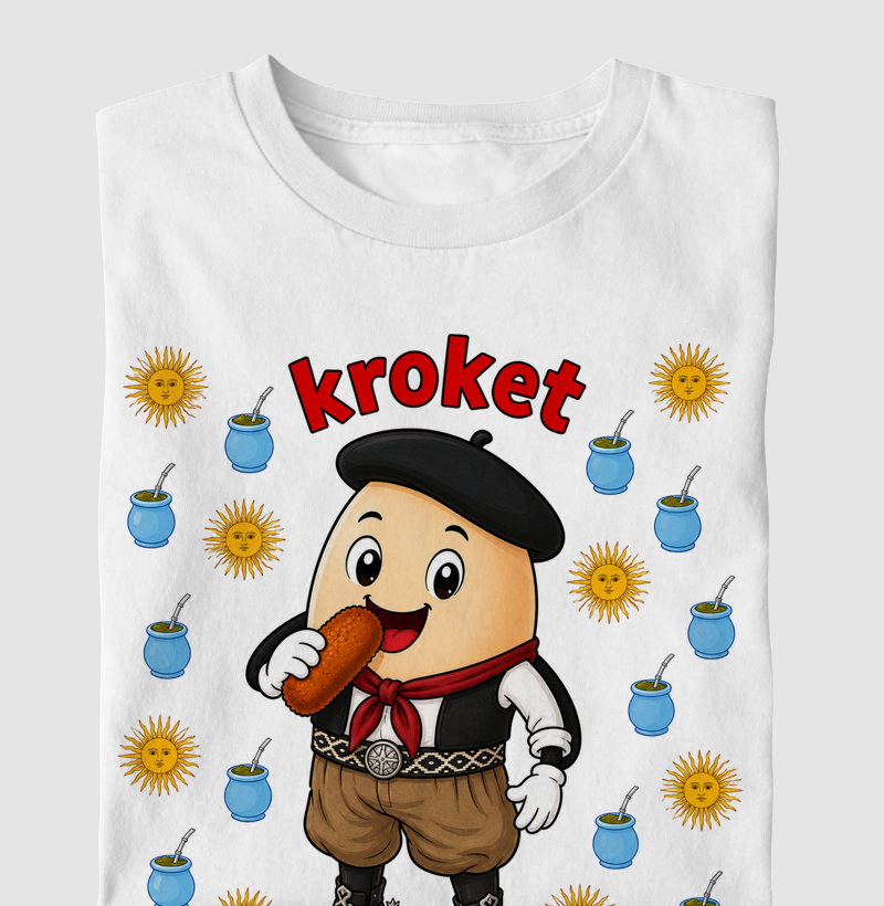 Egg Kroket - Argentina - Camiseta Infantil