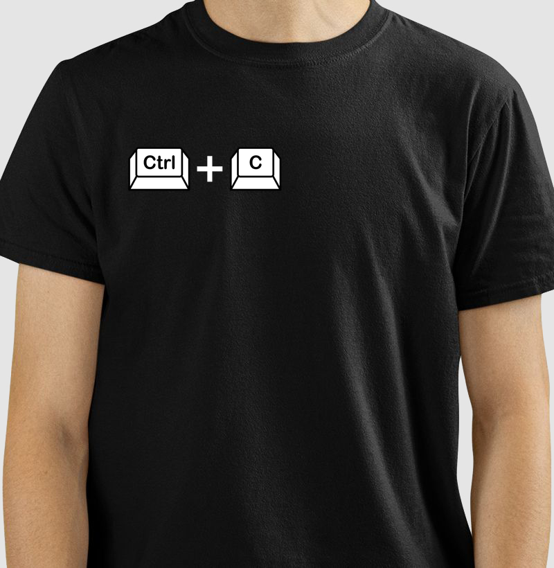 Camiseta CTRL C