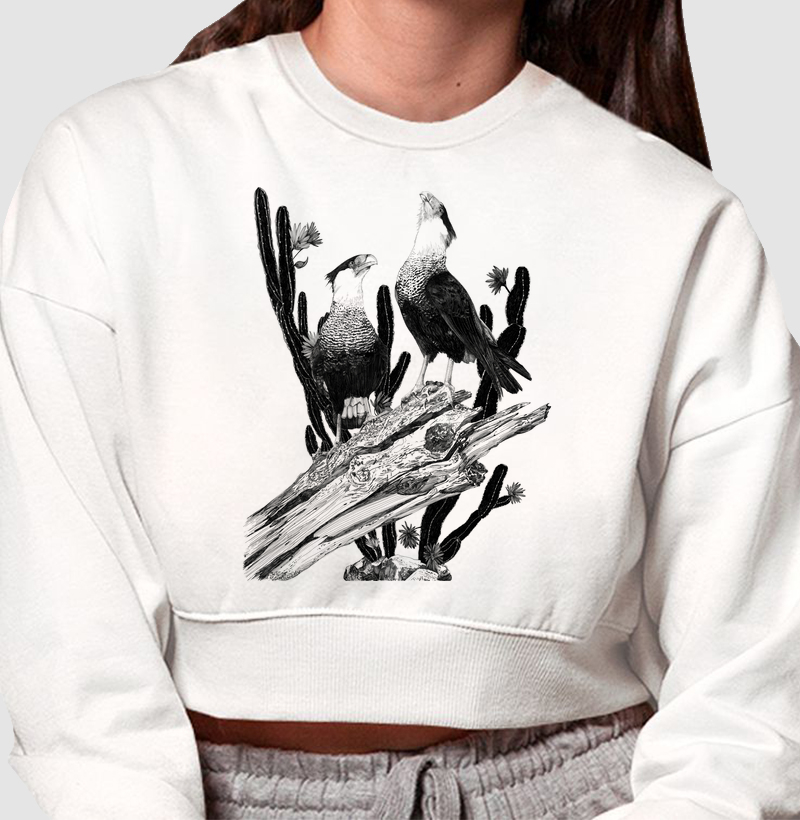 Carcaras Inky - Moletom Cropped