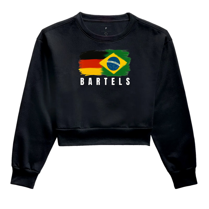 Bartels  - Cropped Moletom