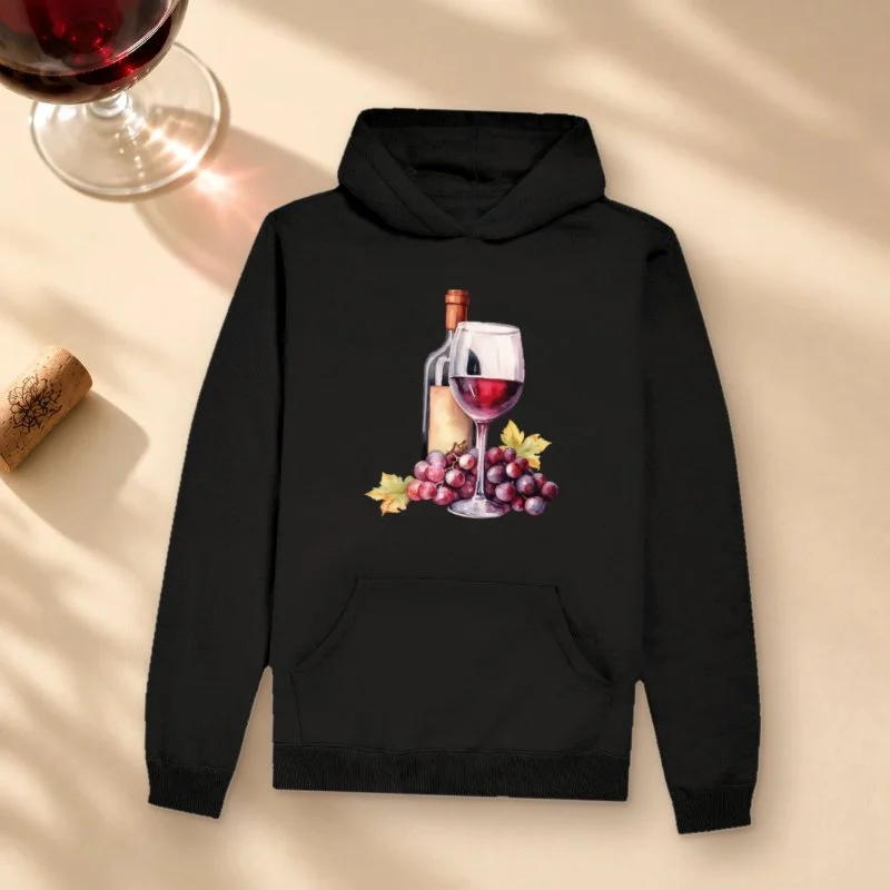 Camiseta A Essência do Vinho - Hoodie Moletom