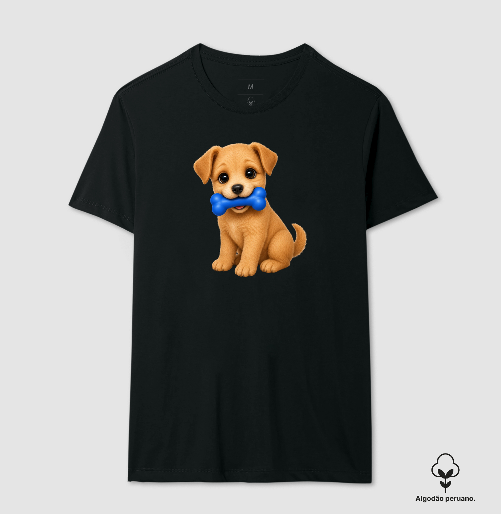 Caramelo - Desenho Infantil - Camiseta Algodão Peruano