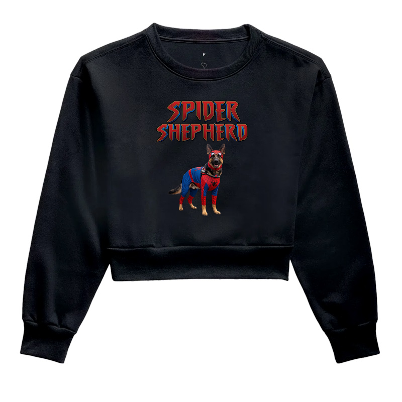 Spider Shepherd - Cropped Moletom