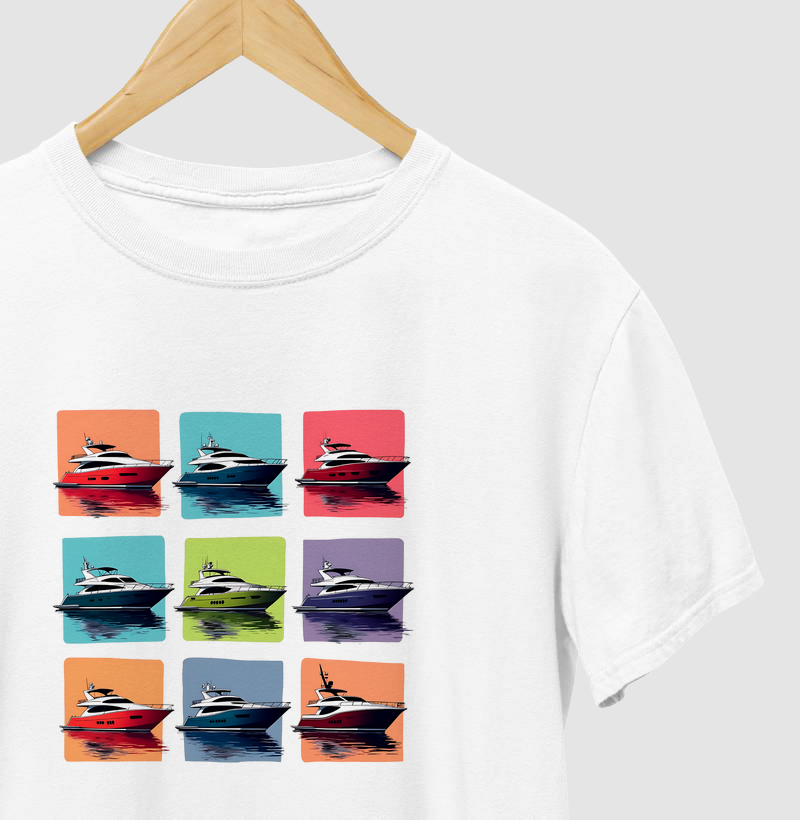 Lancha POPART - Algodão 30.1 