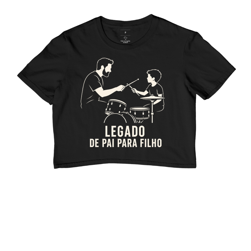 LEGADO DE PAI PARA FILHO BATERISTA