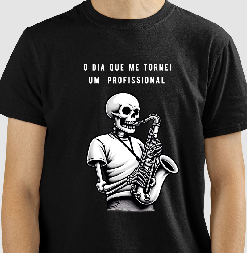 Esqueleto saxofonista