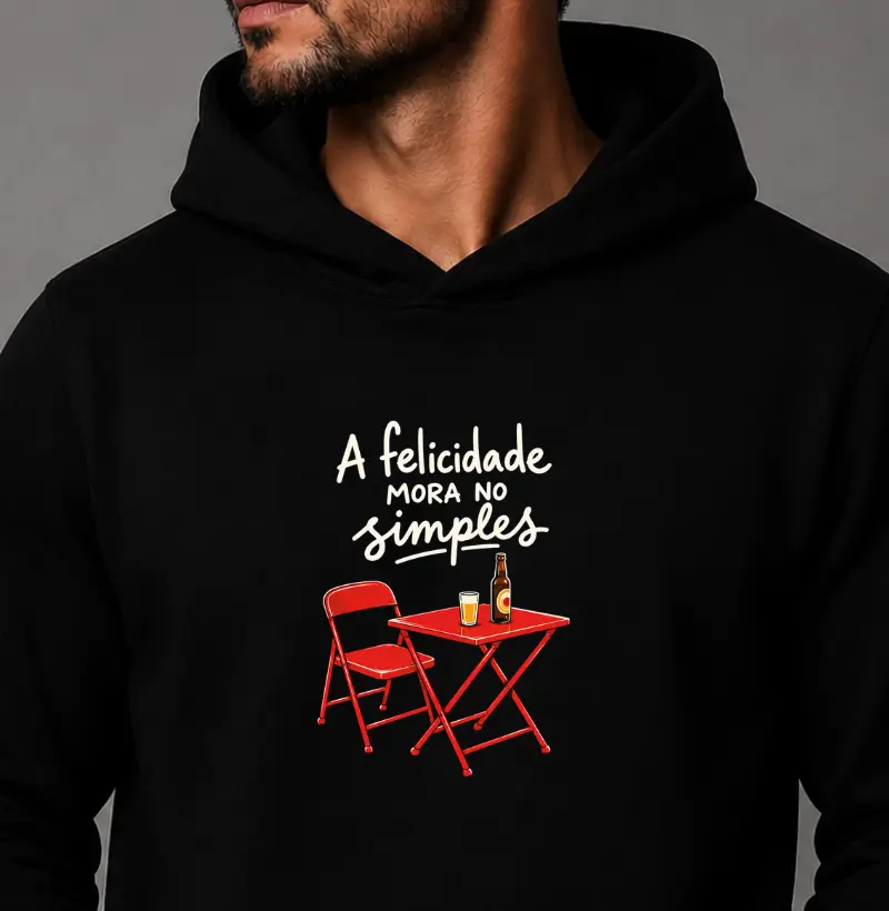 A felicidade mora no simples