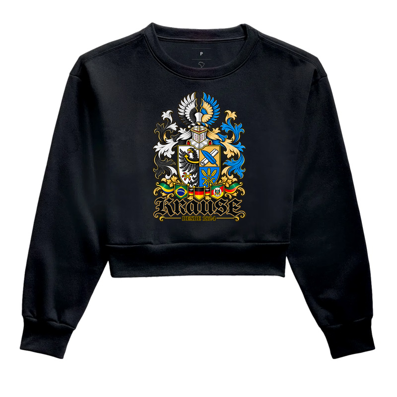 Krause  - Cropped Moletom
