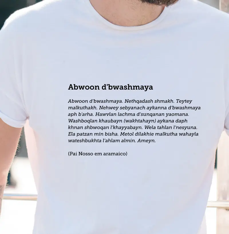 Pai Nosso em Aramaico