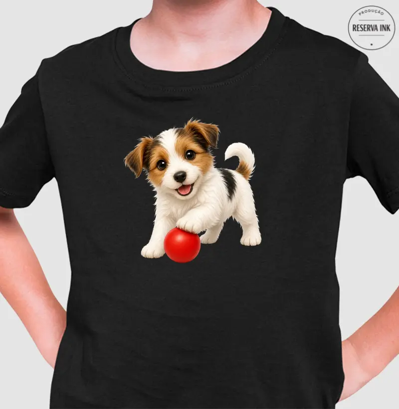 Jack Russell Pelo Longo - Desenho Animado