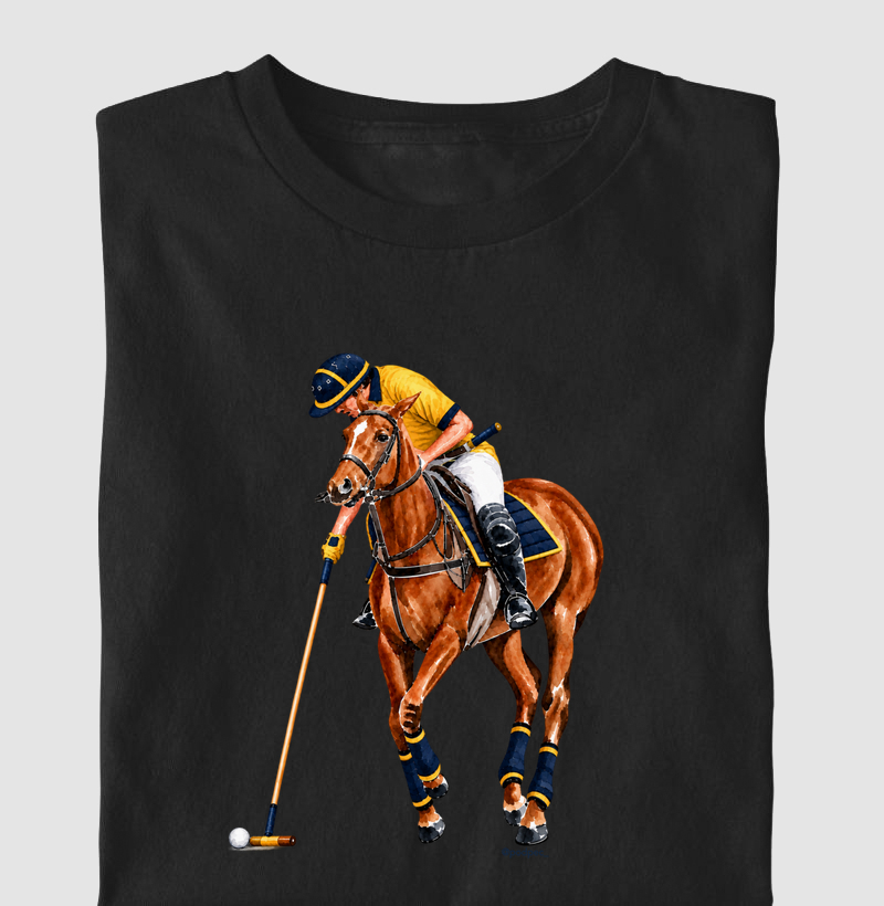 Polo - Yellow&Blue - Camiseta Infantil