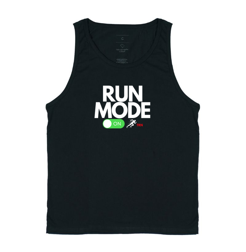 Camiseta Run Mode On – TRN | Modo Corrida Ativado