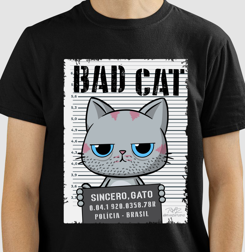 Camiseta Bad Cat