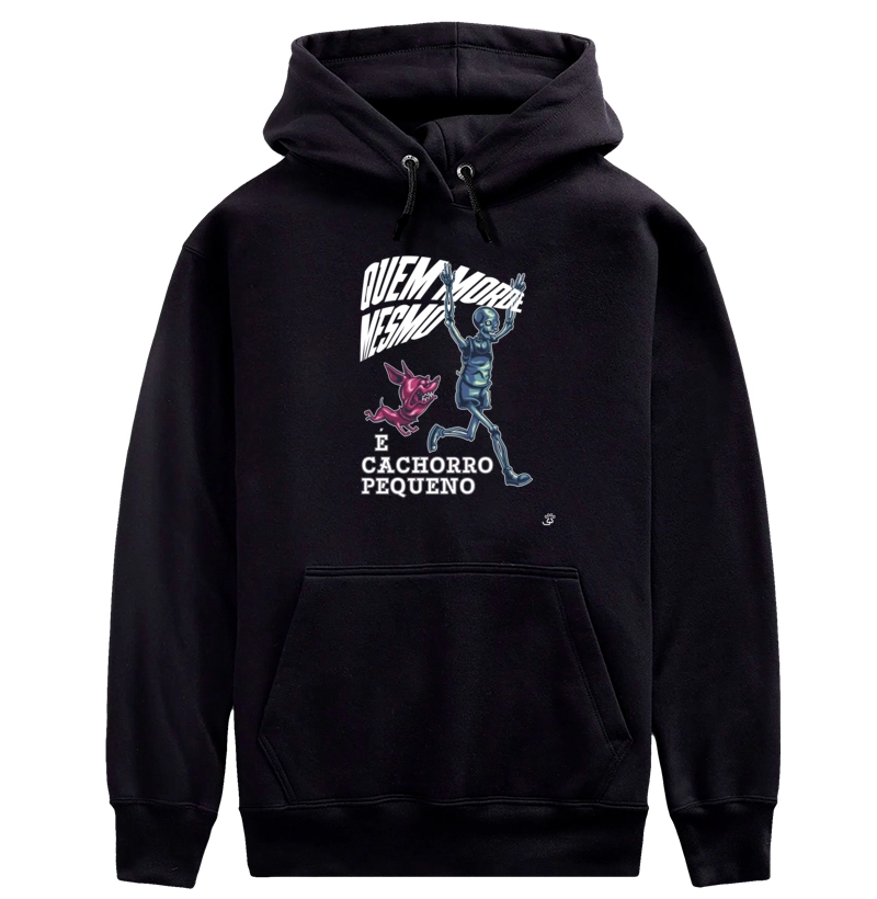 Quem morde mesmo é cachorro pequeno.