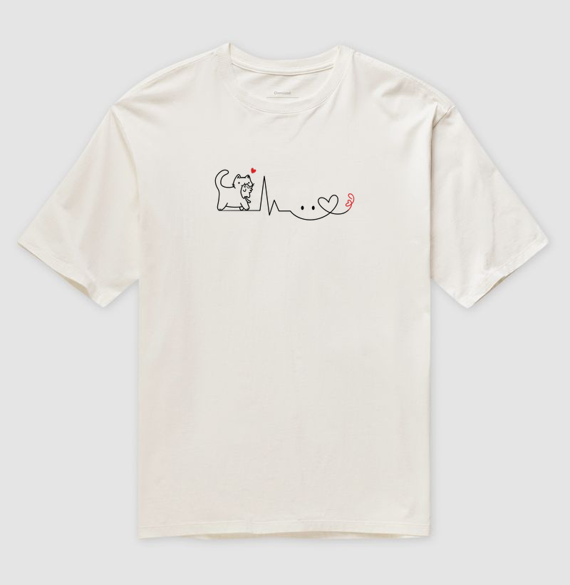 EletroCATograma 5 - Camiseta Oversized