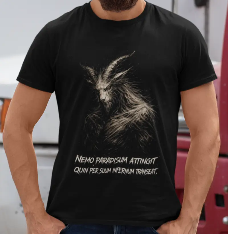 Nemo paradisum attingit quin per suum infernum transeat.